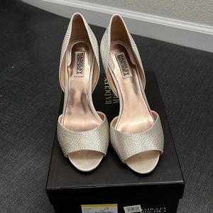 Badgley Mischka Open-Toe Heels